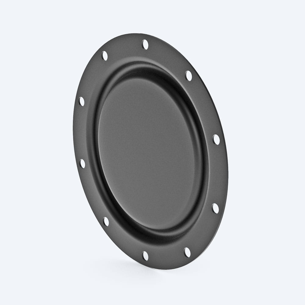 Diaphragm in black optics from Freudenberg Sealing Technologies. 