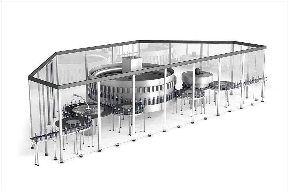 Beverage filling machine