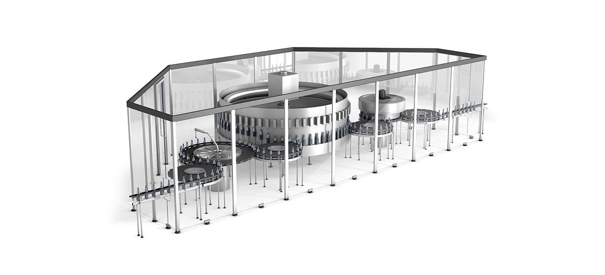 Beverage filling machine